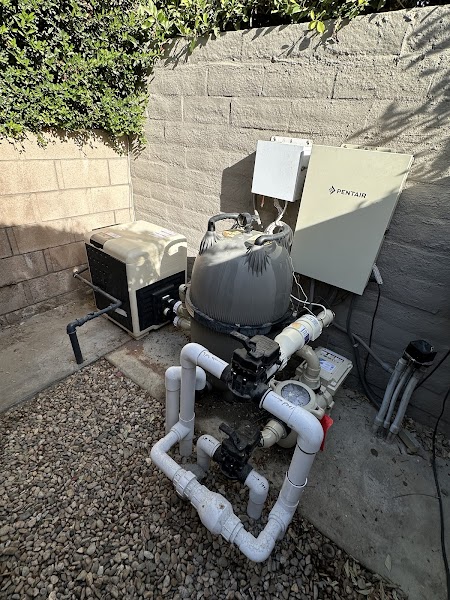 Pool equipment installation and renovation work